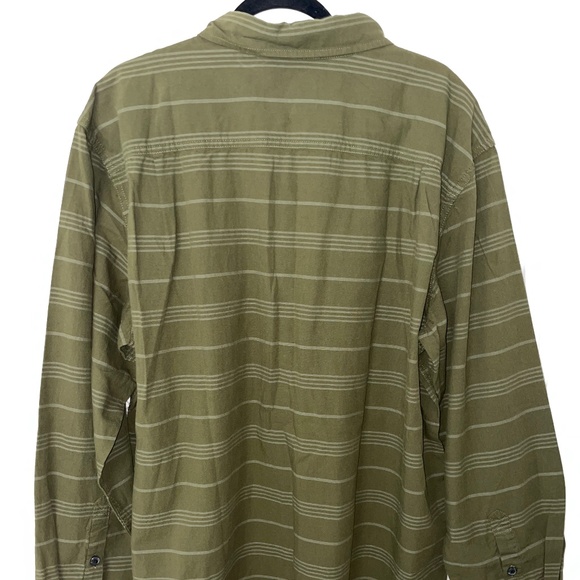 Men’s Carhartt Loose Fit Long Sleeve Plaid Shirt- Green Sz L NWT - Picture 3 of 8